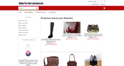 Desktop Screenshot of alberto-hernandez.es
